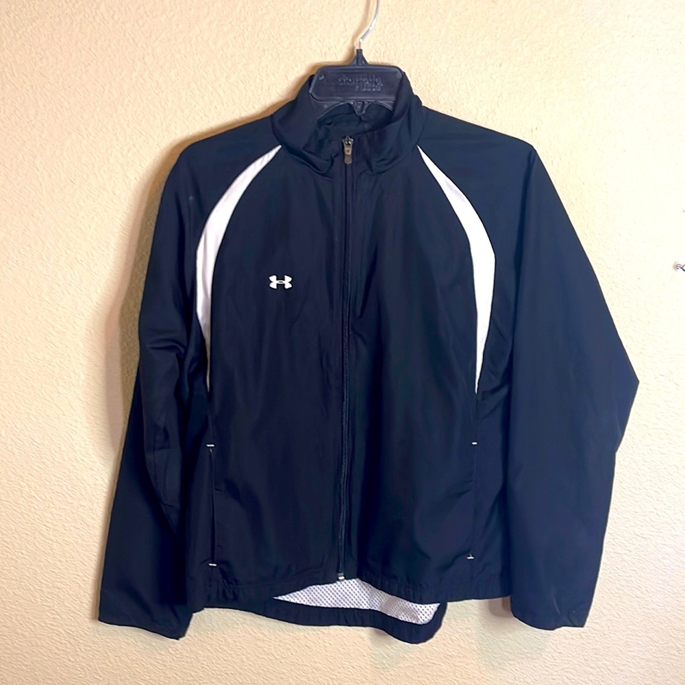 Black under Armour windbreaker women’s small